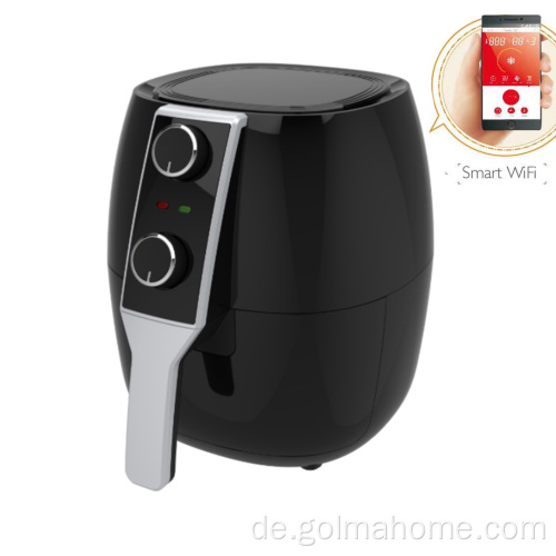 elektrische Fritteusen 1,5 Liter Smart Air Fryer mit WLAN-APP